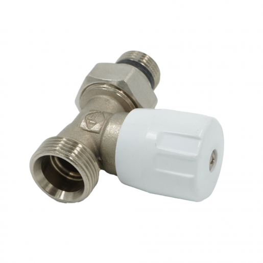  ELSEN Вентиль, ручной, угловой, 3/4", 1/2", Н ЕК-Н, никелированный