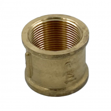 Муфта, ВВ, 1 1/4", 1 1/4", латунь, равнопроходная, ELSEN