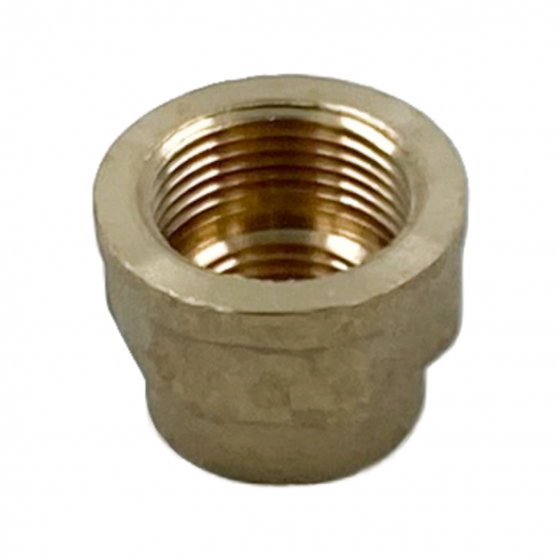 Муфта, ВВ, 1/2", 3/4", латунь, переходная, ELSEN