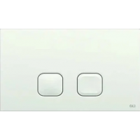 Кнопка смыва для унитаза OLI Plain Plain 070826 пластик белый