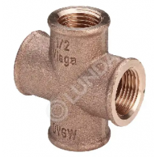 Крестовина бронзовая, 1" ВР, Viega 320638